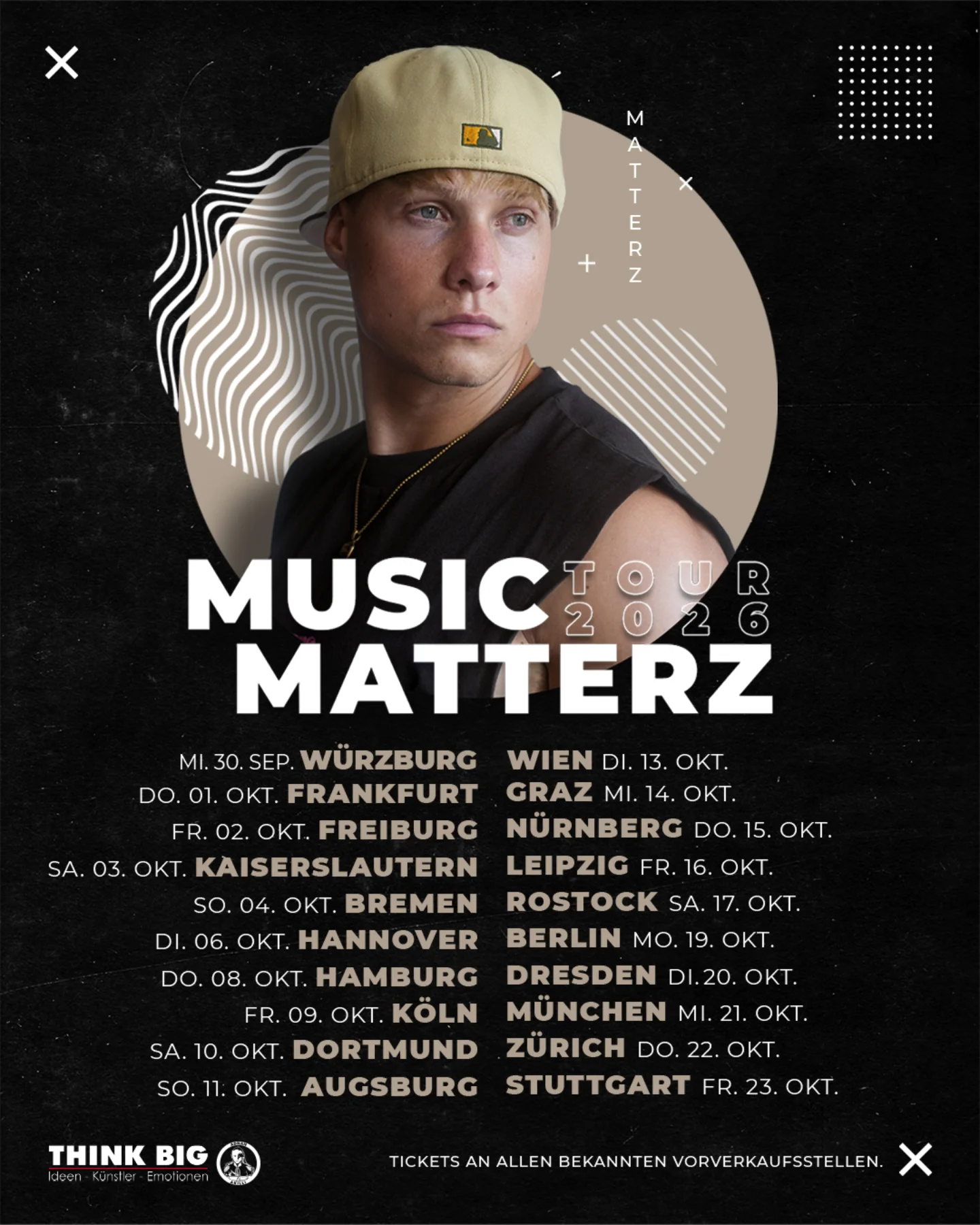 Matterz Music Matterz Tour Poster 2026